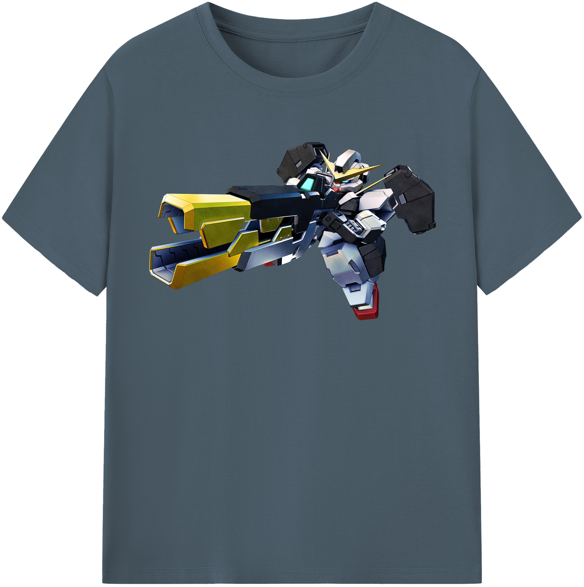 （画像用） 機動戦士ガンダム Mobile Suit Gundam 綿100％半袖Tシャツ（フロントプリント）